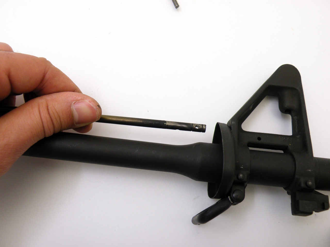 AR15 install gas tube (3) The New Rifleman