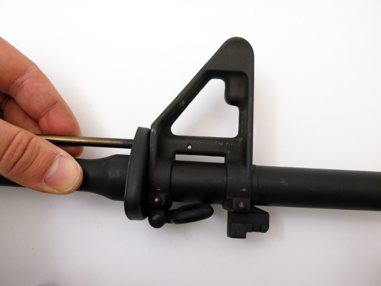 AR15 install gas tube (5) The New Rifleman