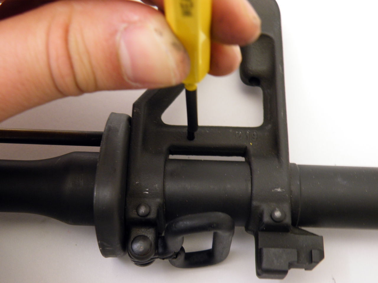 AR15 install gas tube (7) The New Rifleman