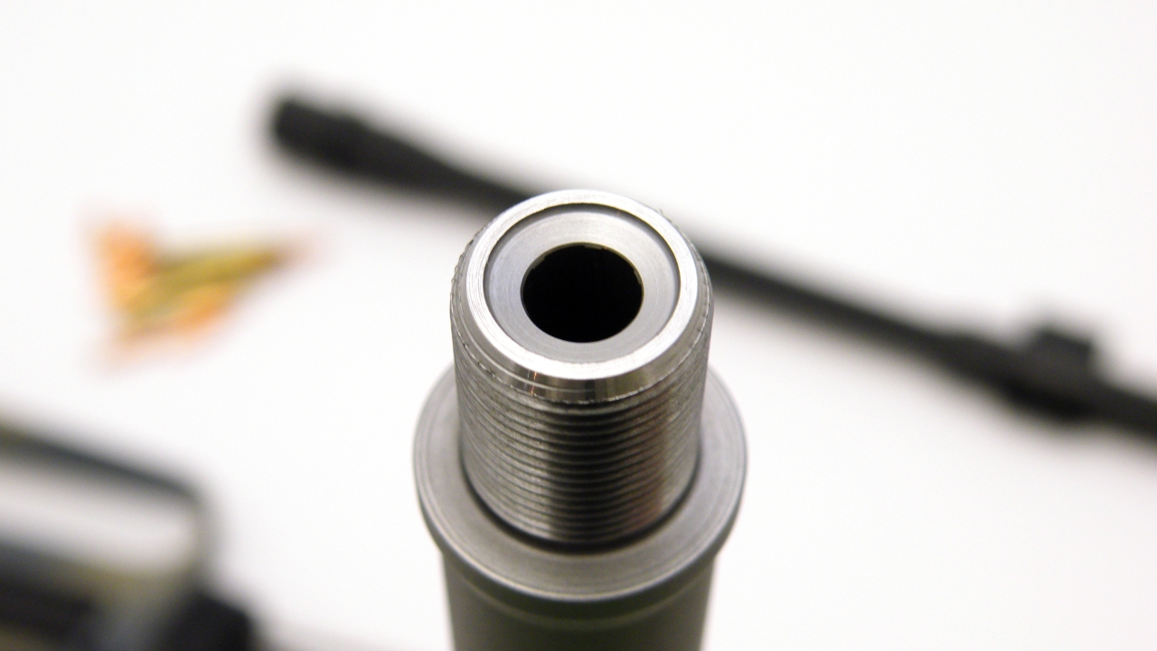 Stainless Steel Barrel Target Crown The New Rifleman