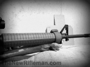 Gripping the sling swivel