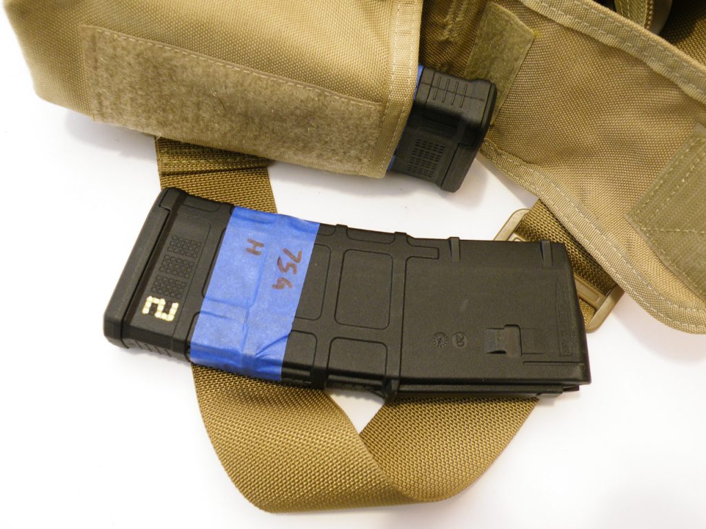 A double mag pouch serves to let me haul more ammo, or makes use as a multipurpose pouch for other items such as the Solo R/T 