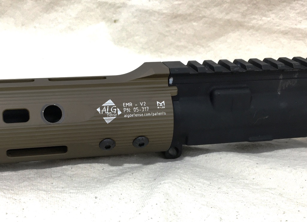 Closeup of V-2 upper transition ramp, smooth on the hand. Anti-rotation tabs are also seen.