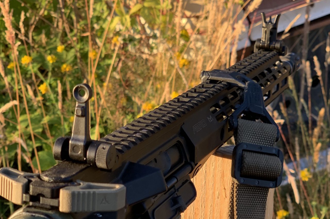 The Midwest Industry low profile sights are a great addition to any rifle