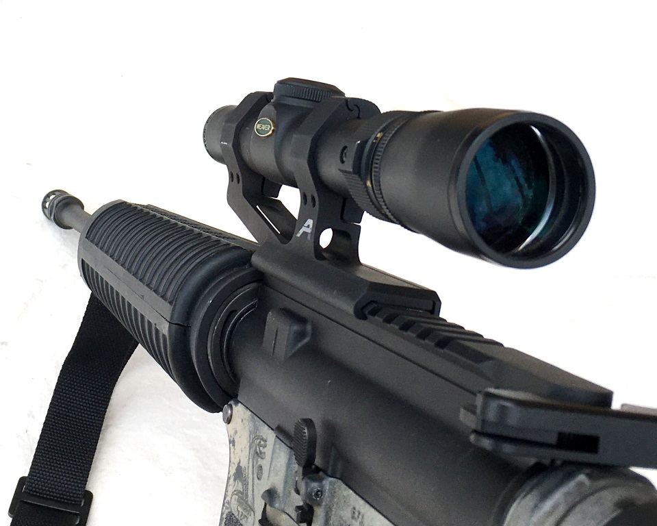 With no front sight base, the view is clear